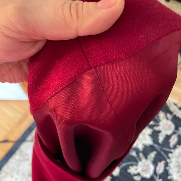 Vintage Garnet Trapeze Shift Dress - Picture 8 of 12